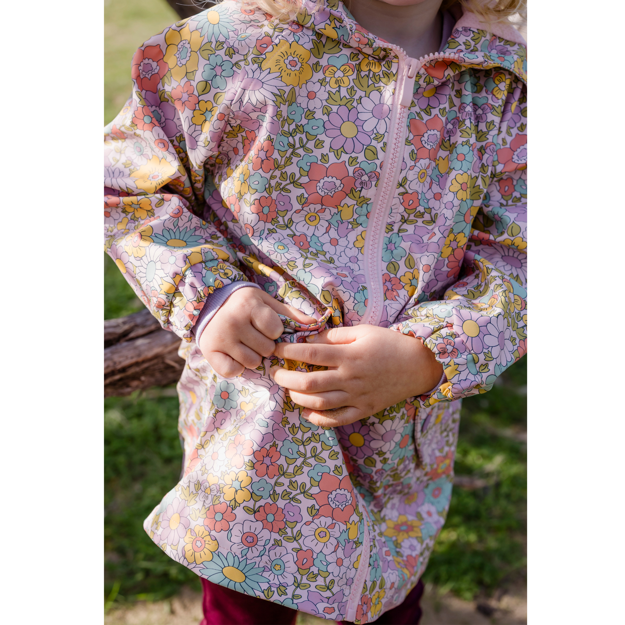 Milky The Sunshine Club Rain Jacket - Floral