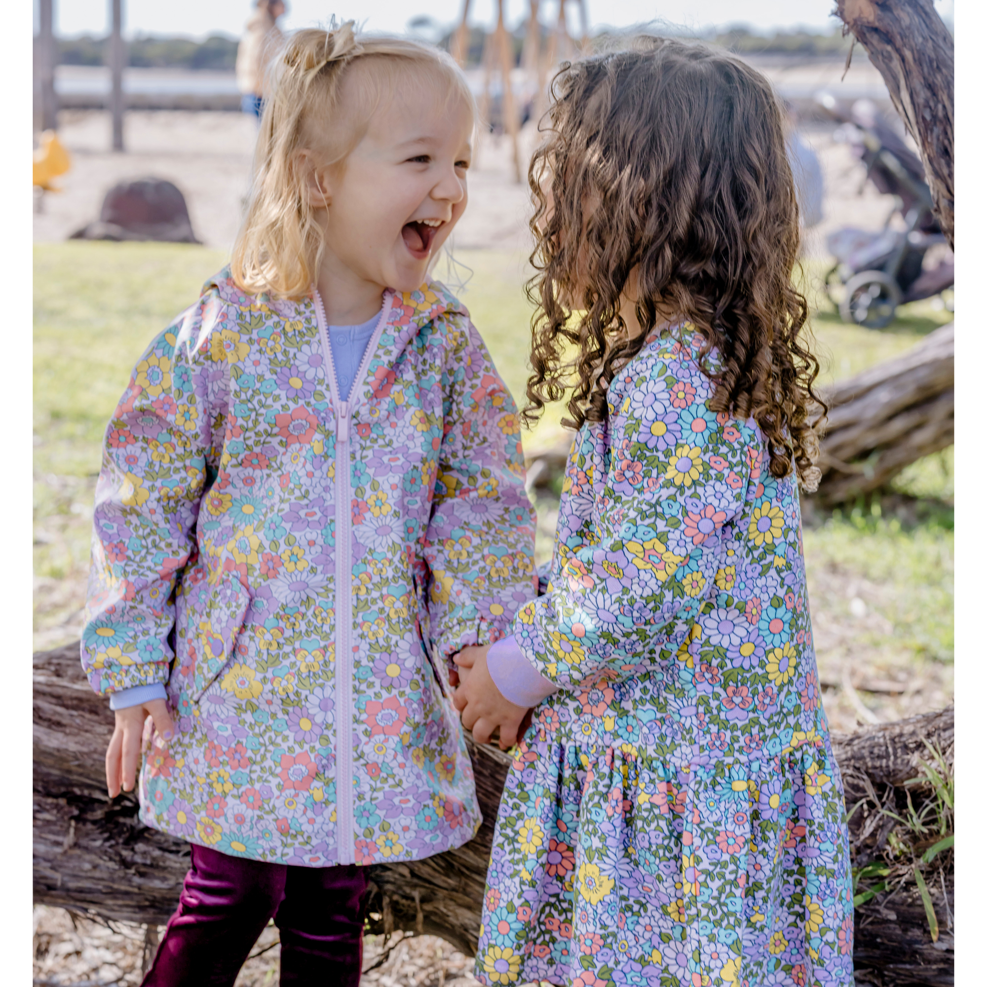 Milky The Sunshine Club Rain Jacket - Floral