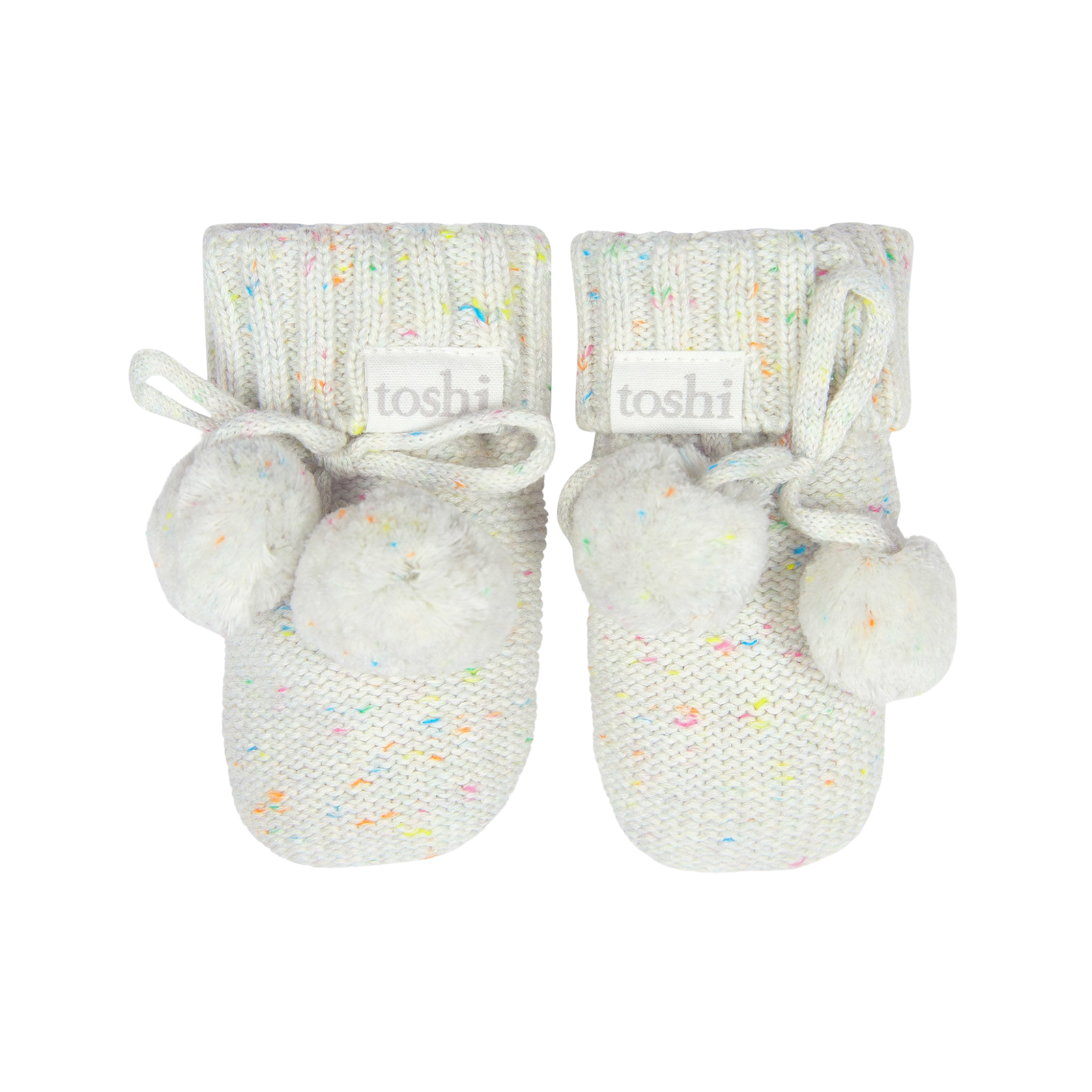 Toshi Organic Booties - Snowflake