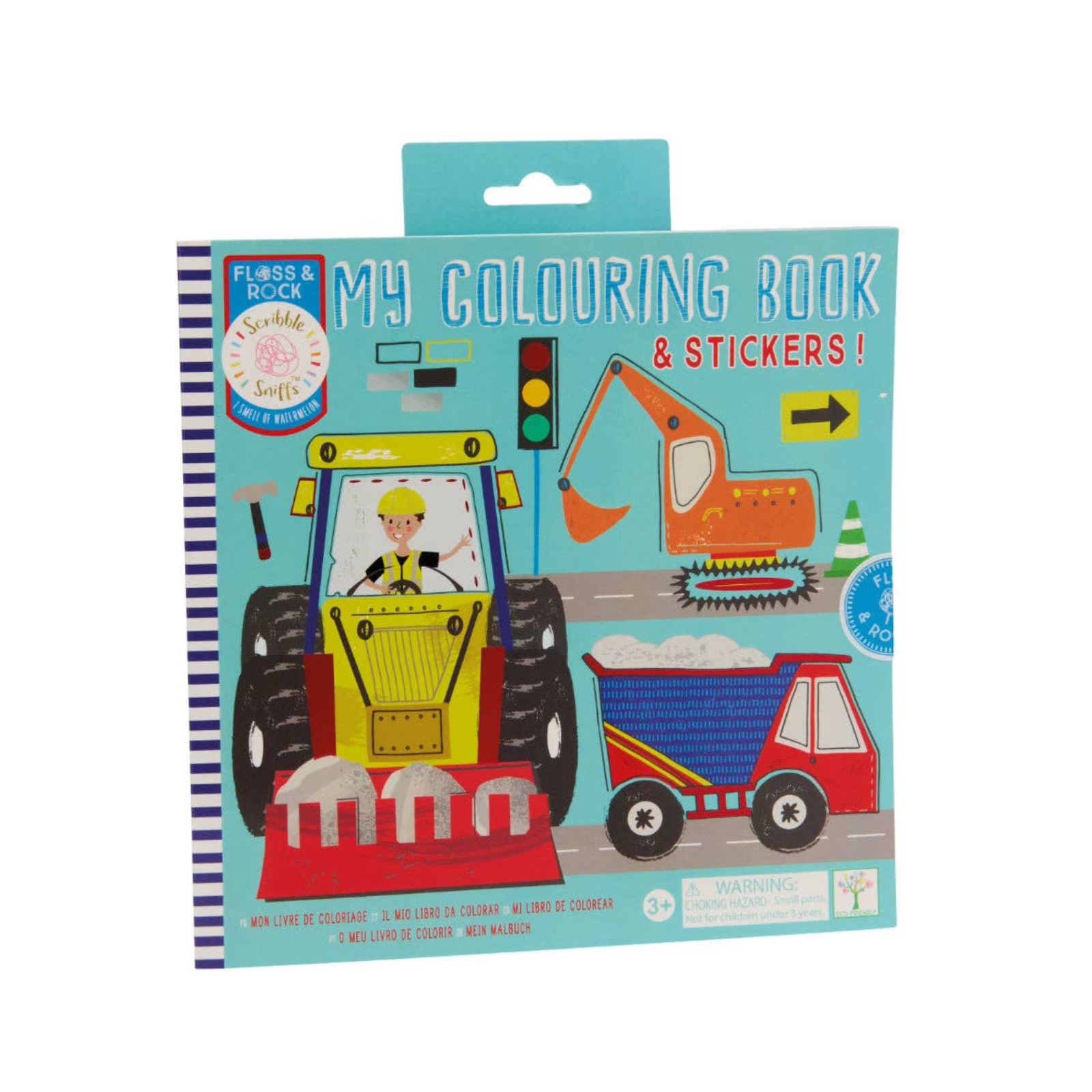 Floss & Rock My Colouring Book - Construction