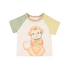 Bebe Ellis 3DMonkey Tee - Multicolor