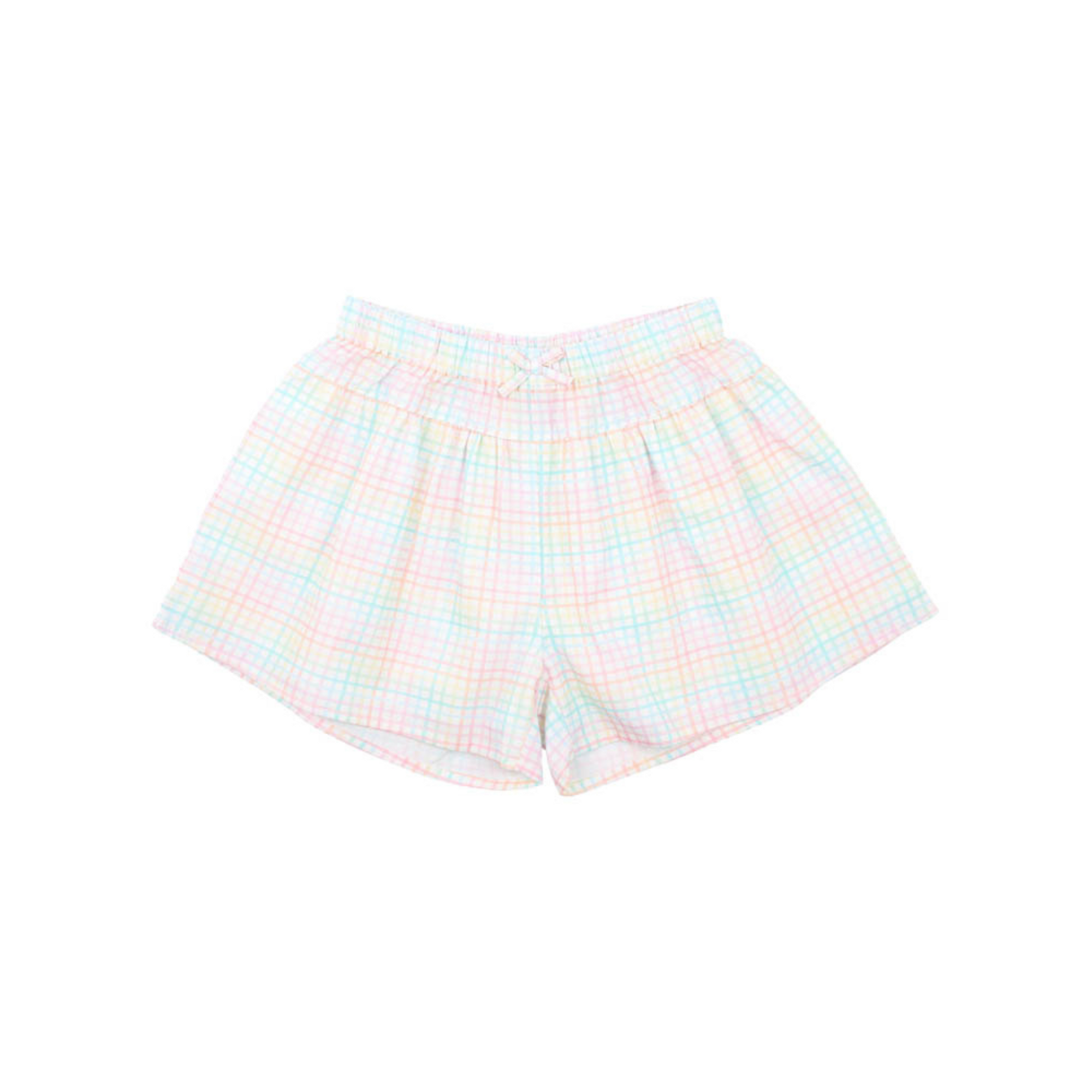 Fox & Finch Candy Blossom Check Shorts