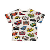 Rock Your Baby Cars T-Shirt - Cream