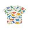 Rock Your Baby Dino Bright T-Shirt - Cream