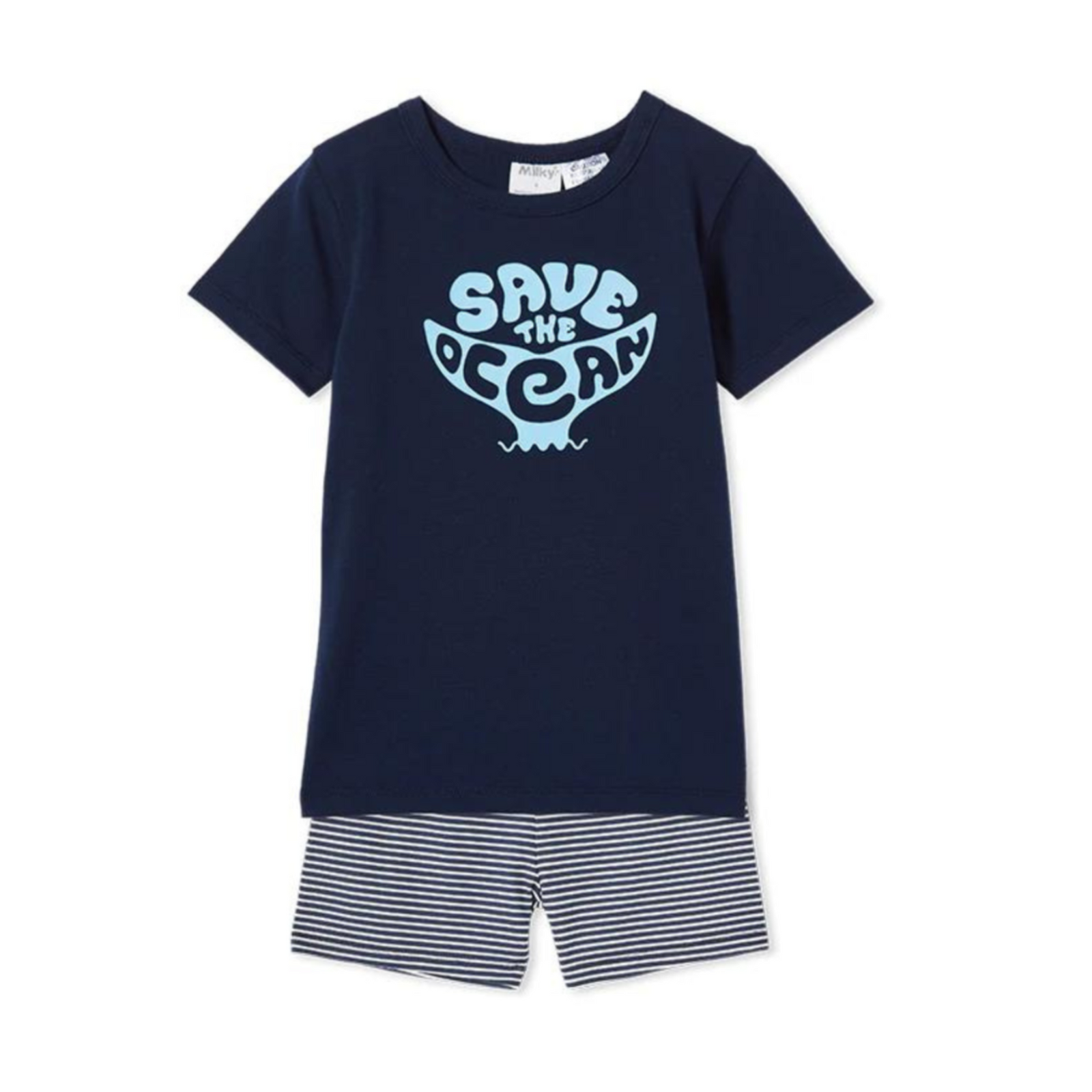 Milky Boy Save The Ocean Pj's