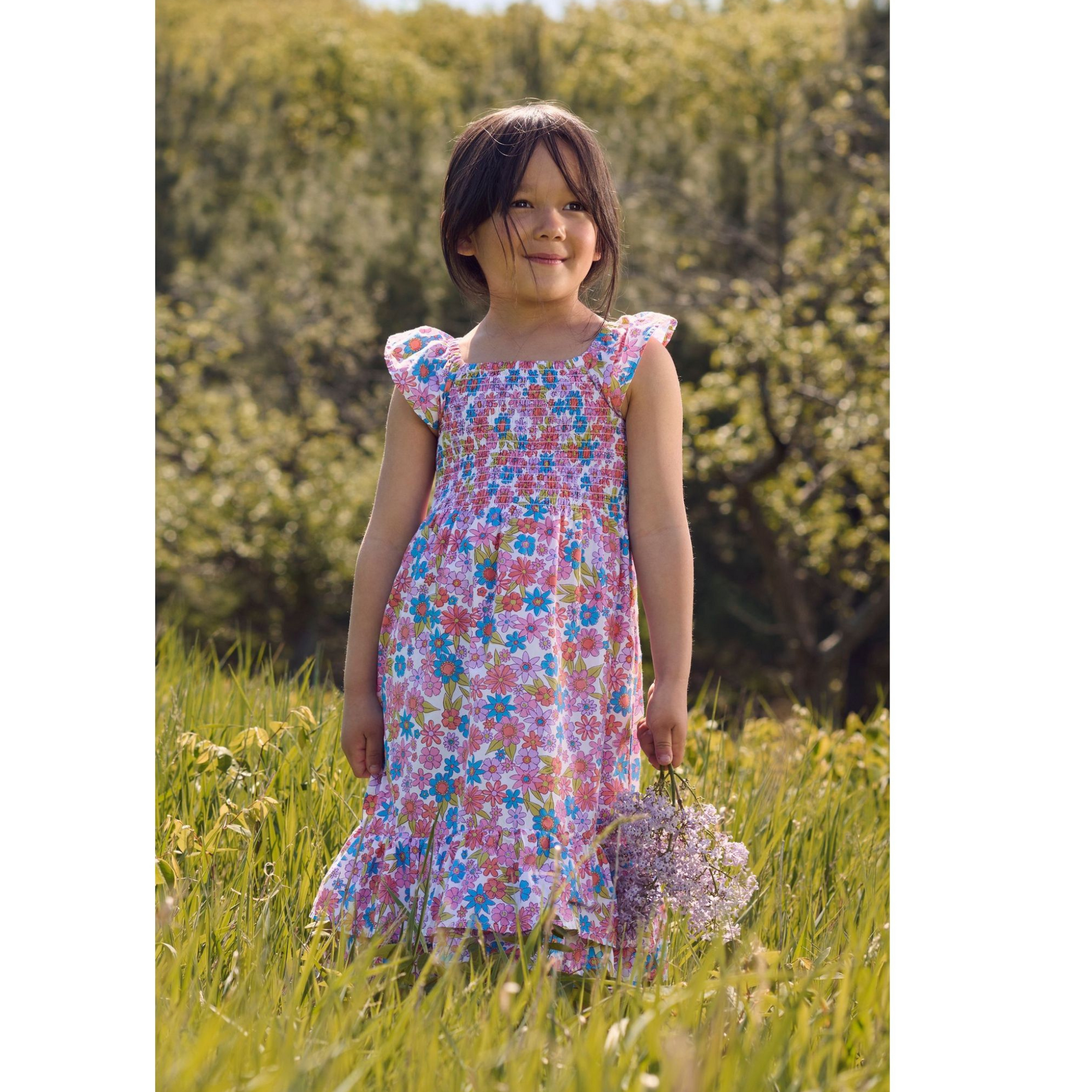 Hatley Floral Smocked Dress