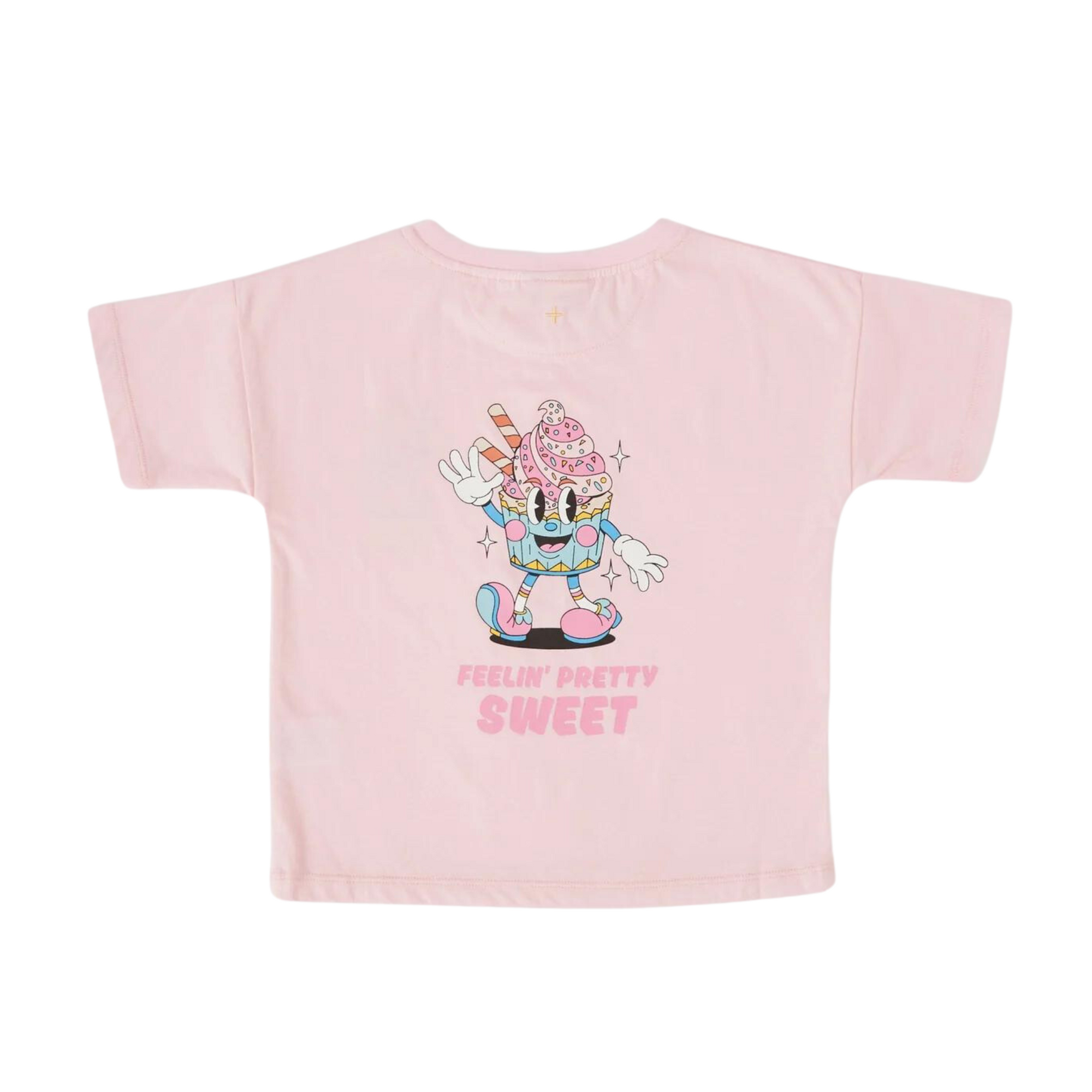 Goldie and Ace Feelin' Pretty Sweet Tshirt - Pink