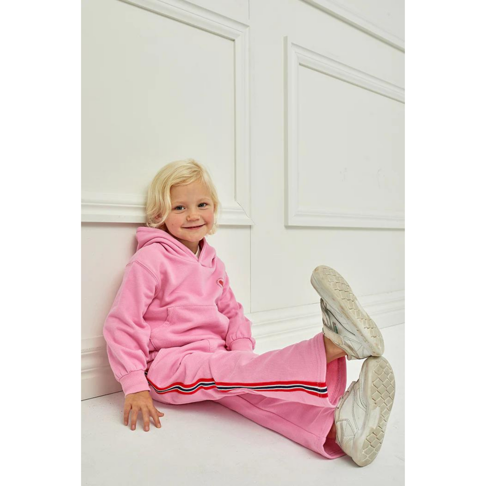 Milky Bubblegum Detail Track Pant