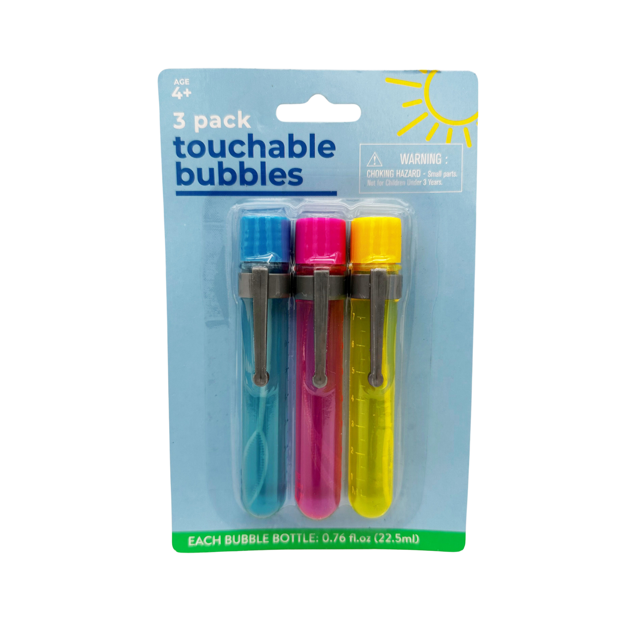 Touchable Bubbles 3pc