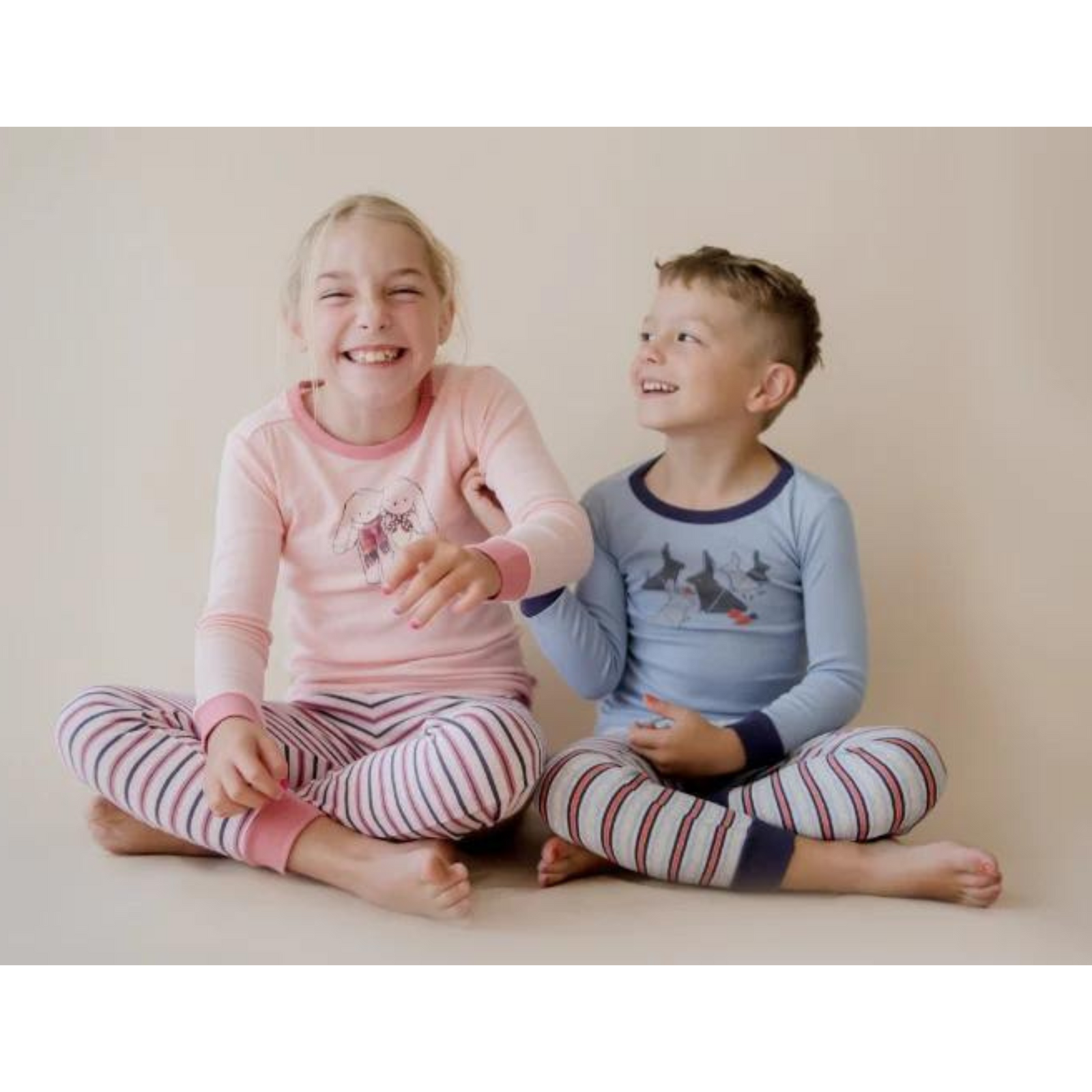 Marquise Boys Pyjama Set - Bunny/Stripe