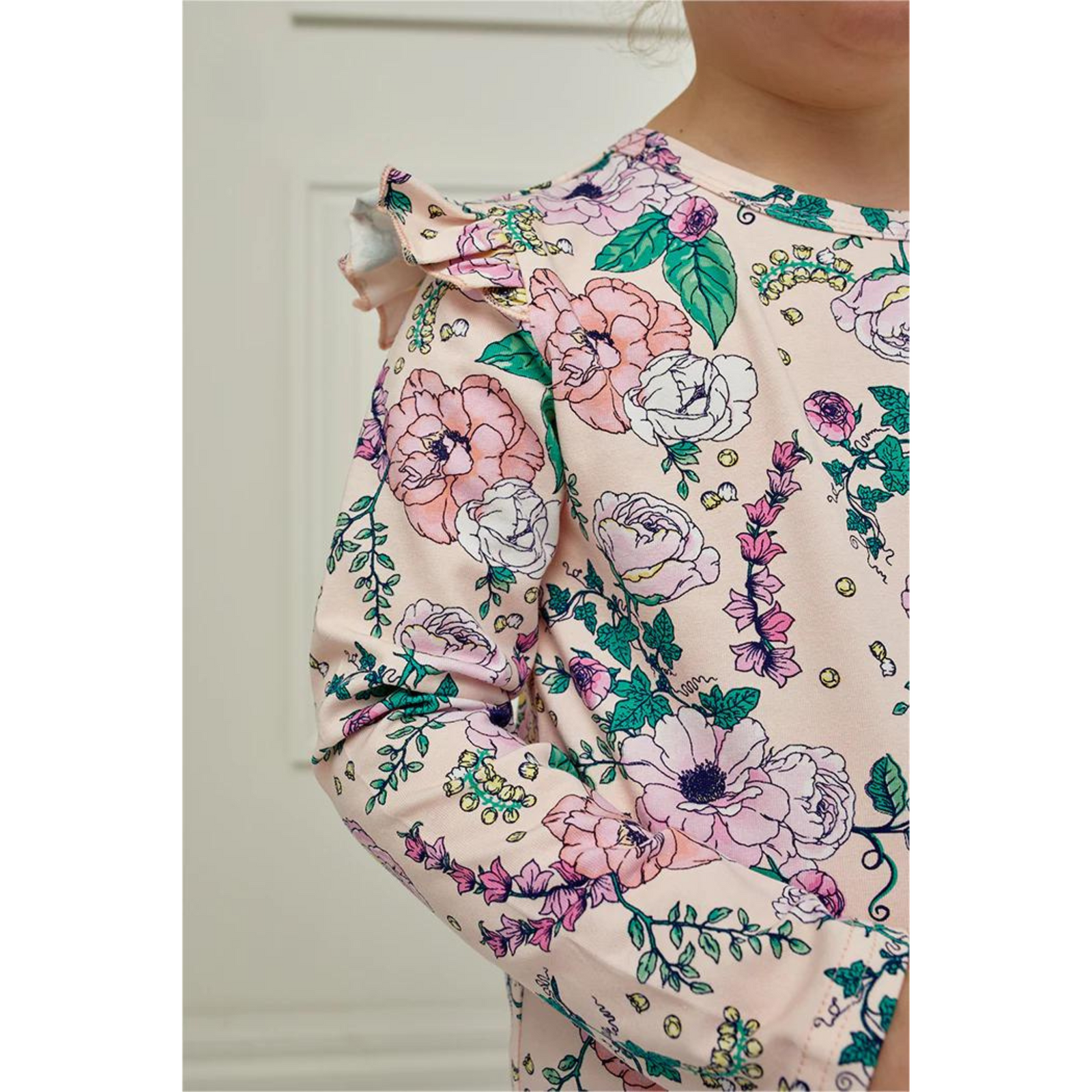 Milky Whimsical Frill Tee