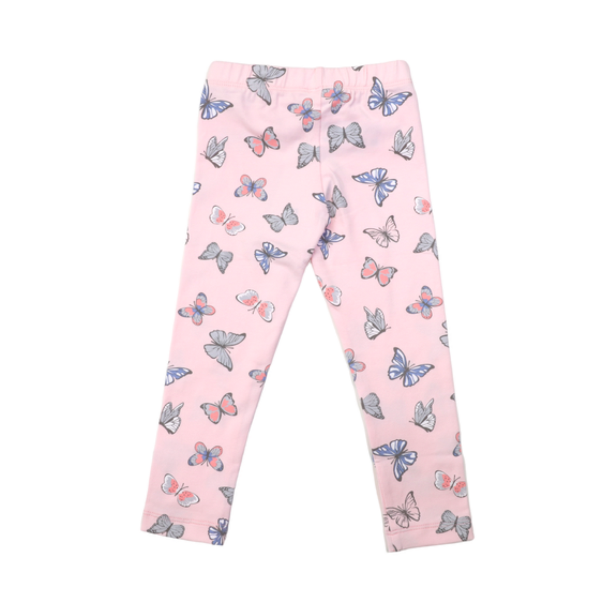 Korango Butterfly Print Legging - Fairytale  Pink