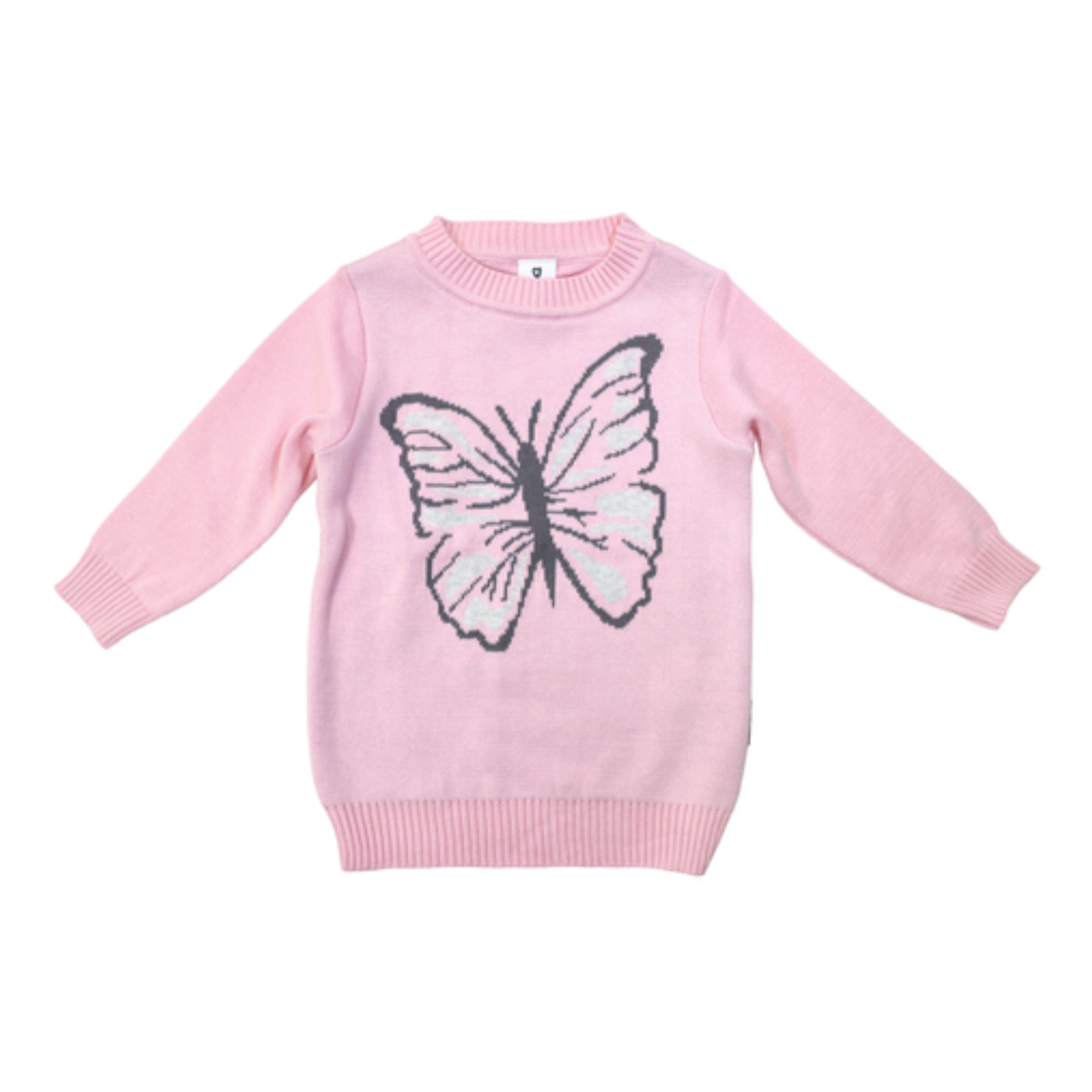 Korango Butterfly Knit Sweater - Fairytale  Pink