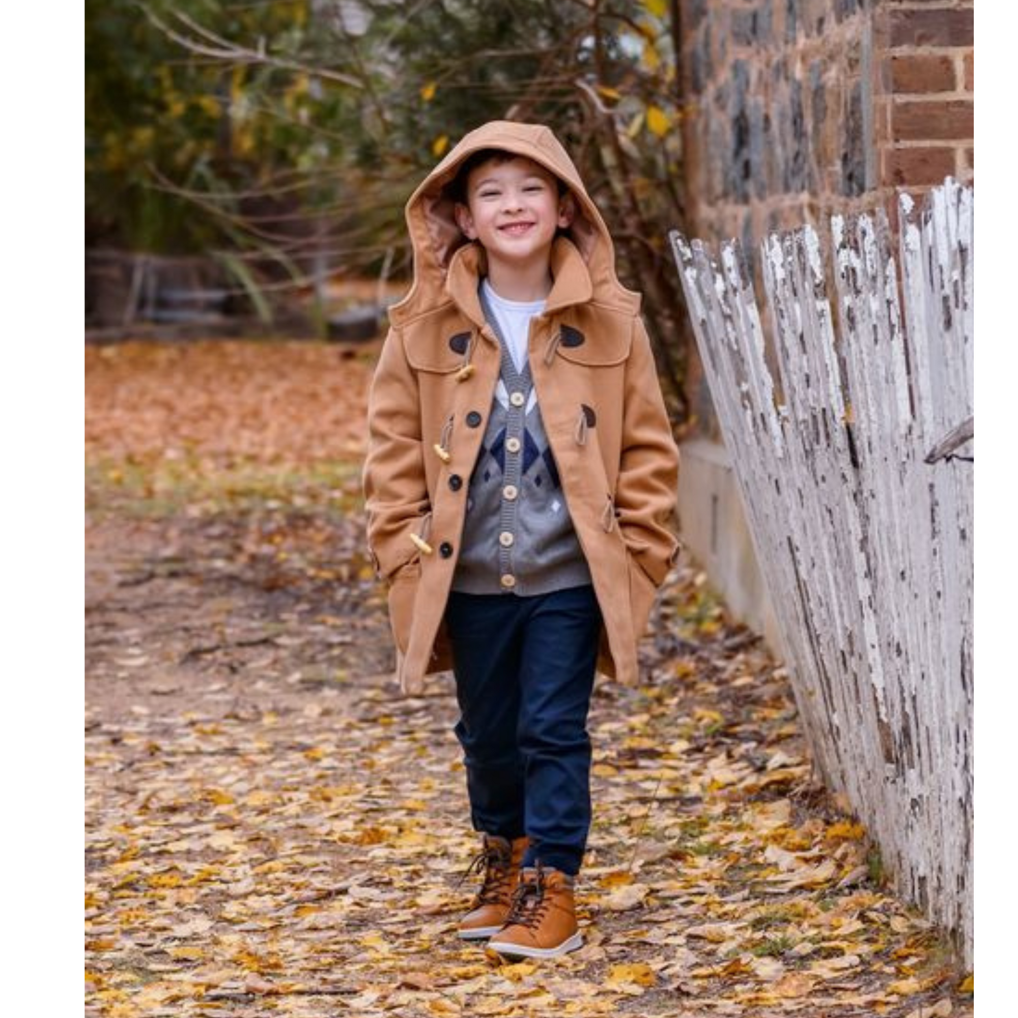 Korango Duffle Overcoat - Brown