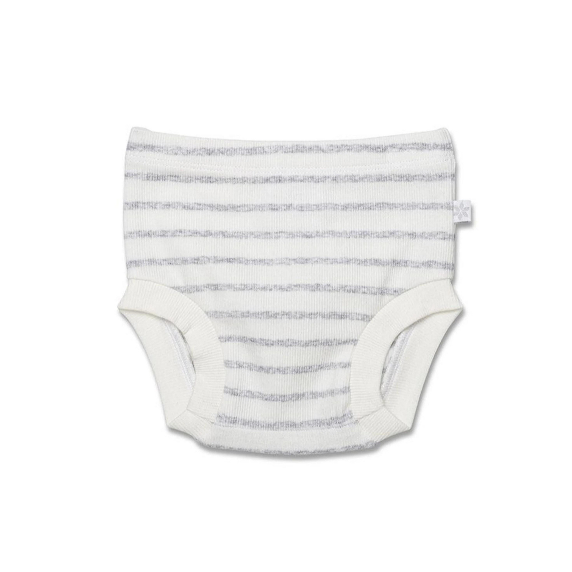 Marquise Grey Stripe Nappy Cover