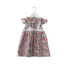 Smox Rox Ruby Dress - Pink and Holly Green Flowers,