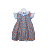 Smox Rox Jellybean Dress - Blue Smocking