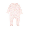 Bebe Zoe Print LS Zip Onesie