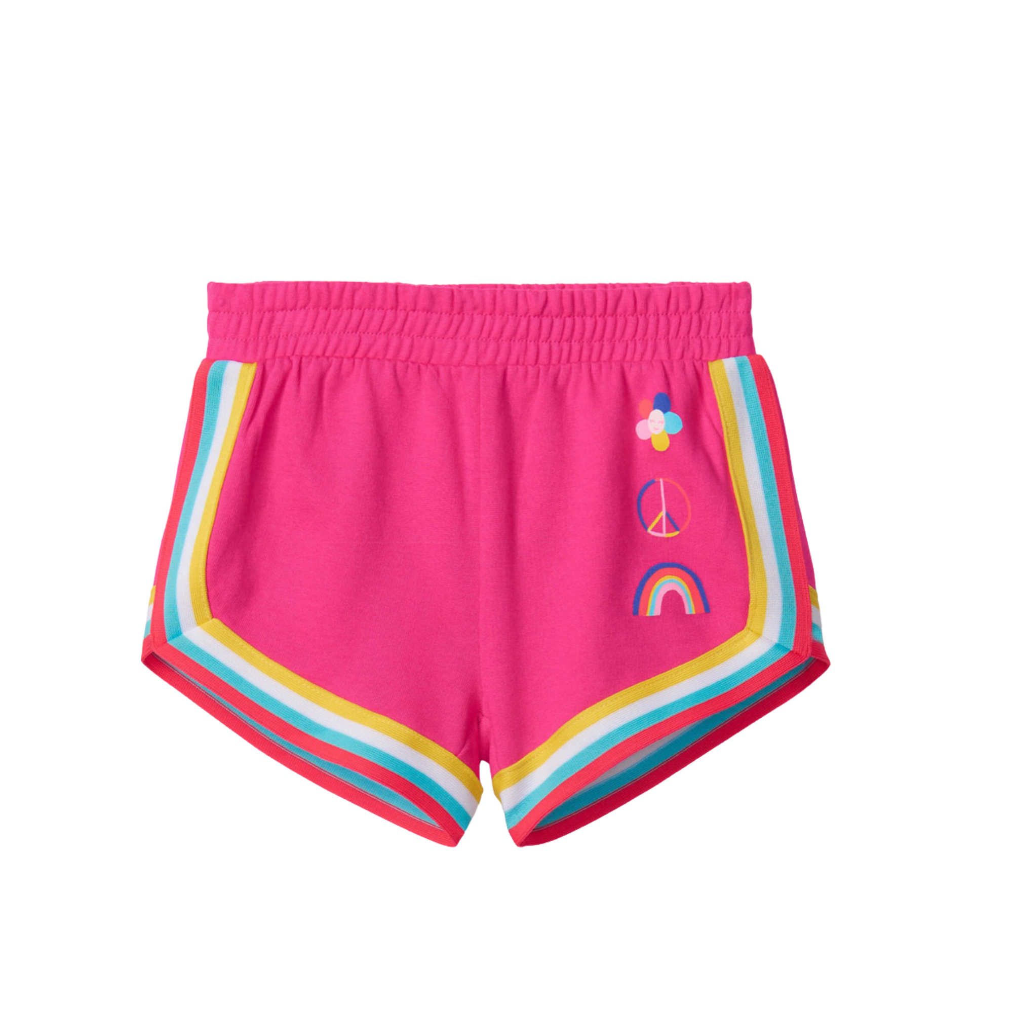 Hatley Fuschia Purple Terry Jogging Shorts