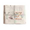 Alimrose Alphabet Baby Blanket - Natural