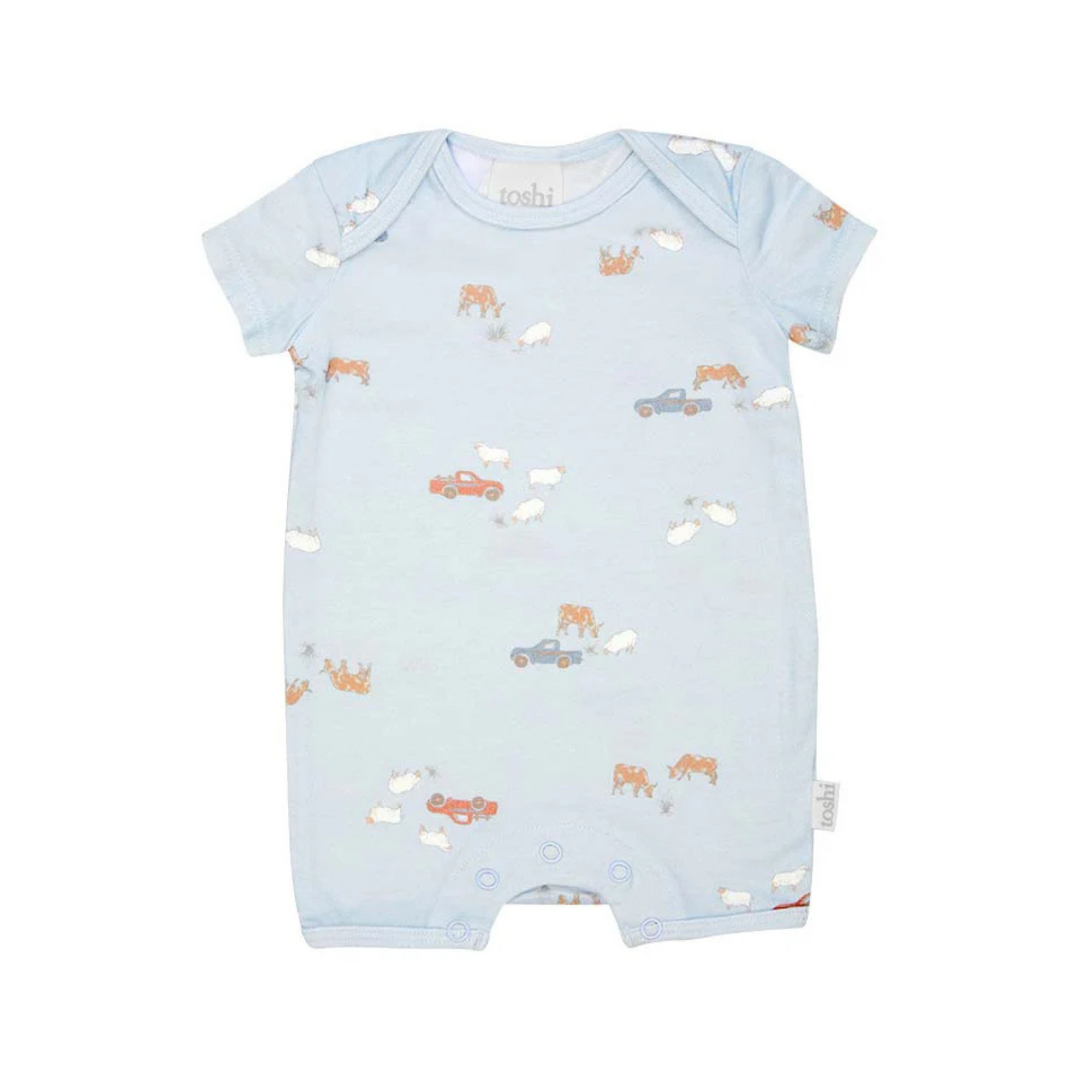 Toshi Onesie Short Sleeve - Sheep Station