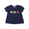 Korango Flower Swing Top - Navy