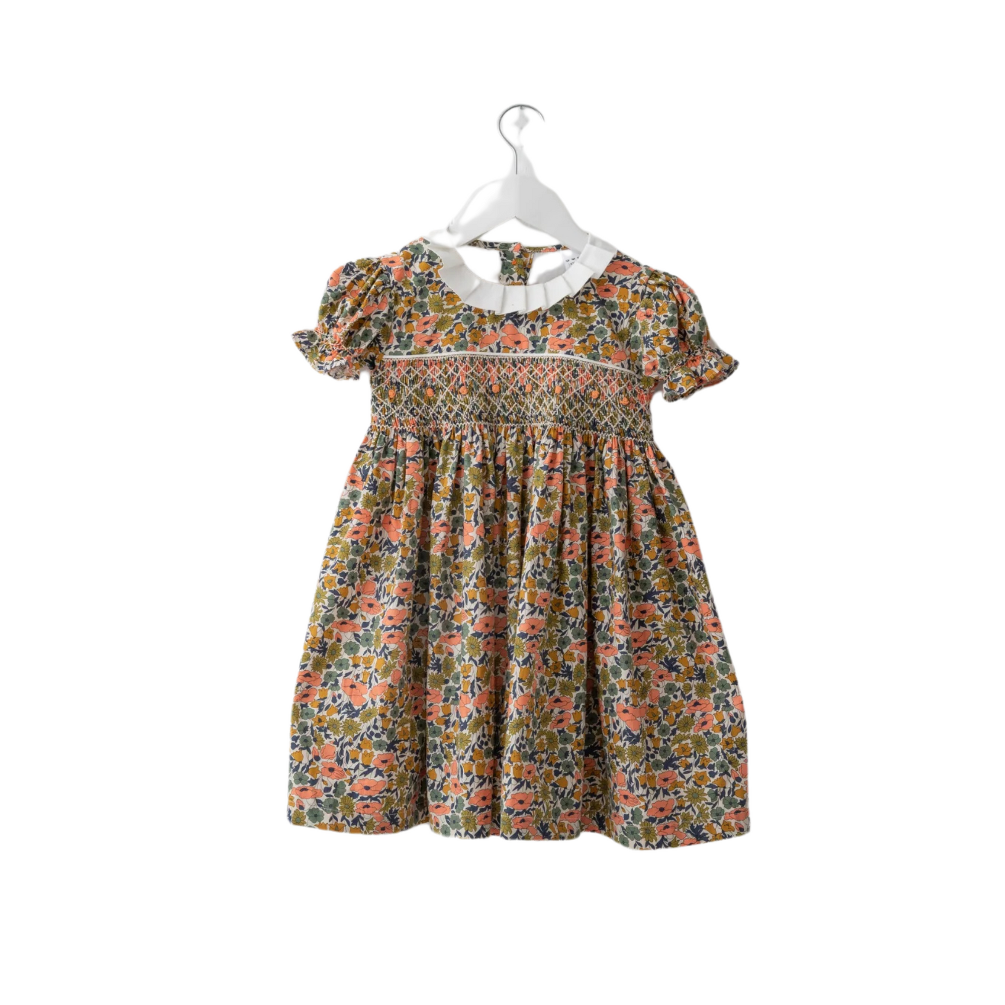 Smox Rox Hazel Dress - Olive and Slate Florals