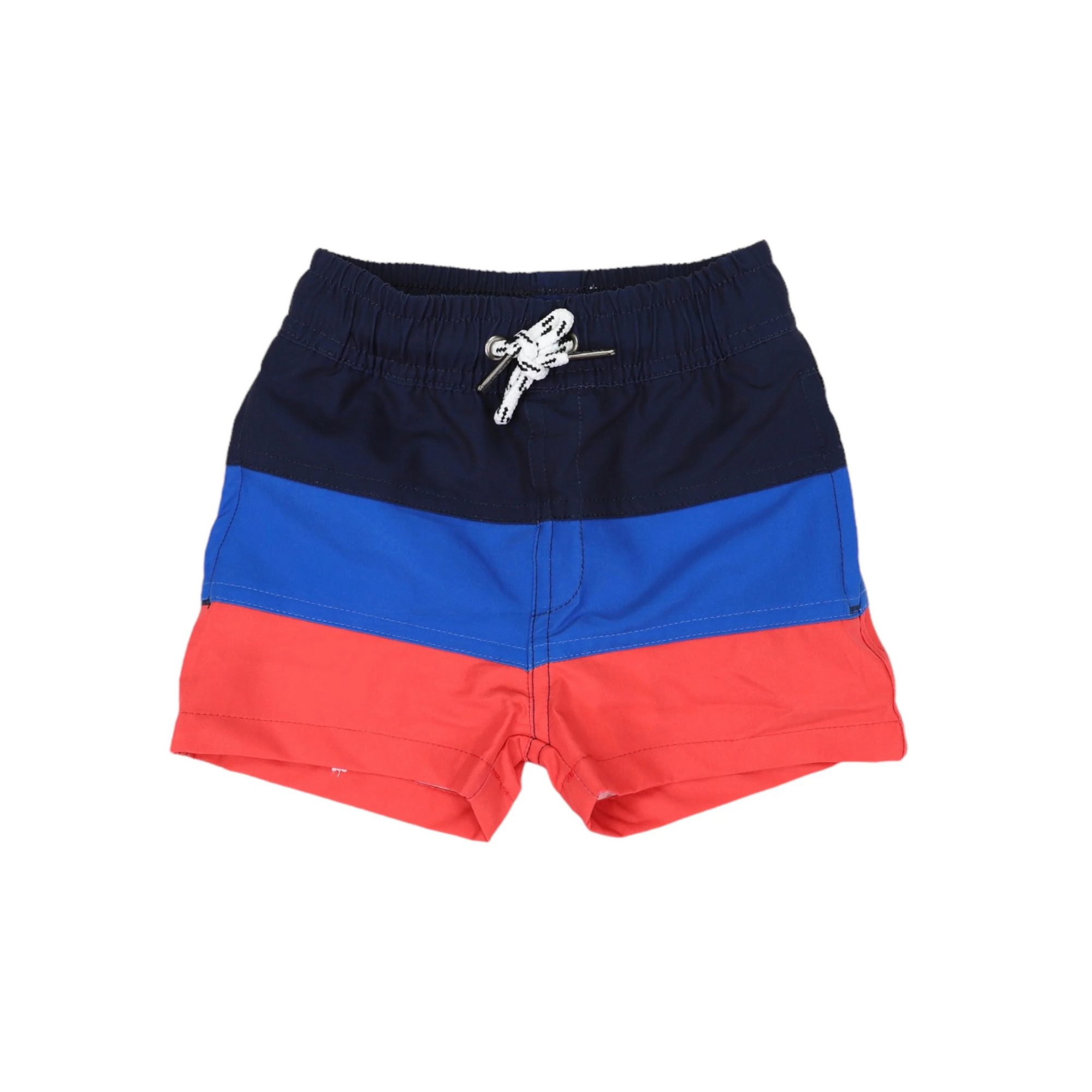 Korango Dinosaur Boardies - Red/Navy