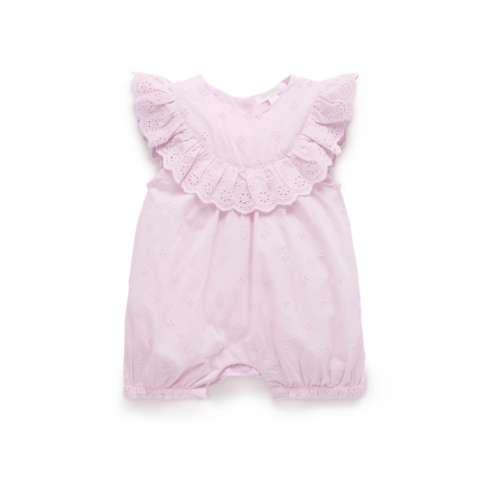 Purebaby Blossom Broderie Romper