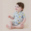 Marquise Short Zipsuit in Animal Play