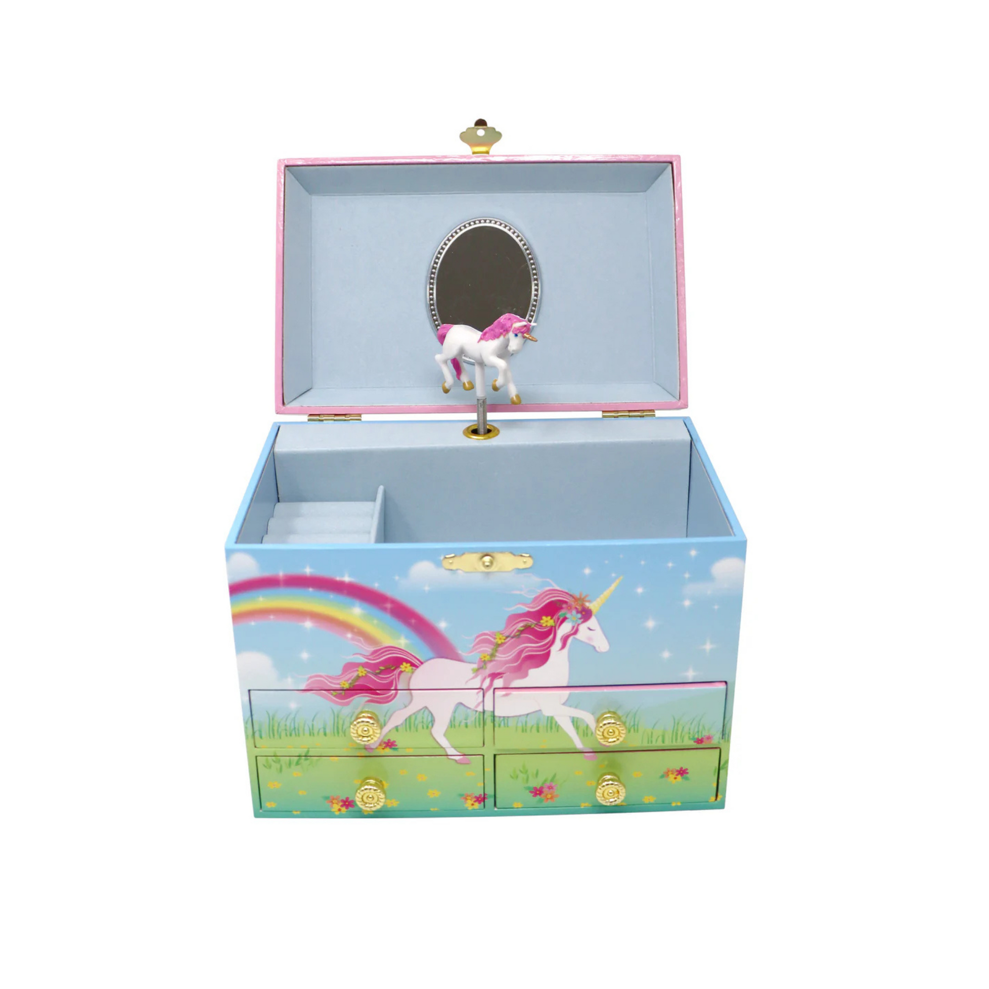 Stardust Unicorn Medium Musical Jewellery Box