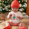 Purebaby Christmas Booties - Vintage Red