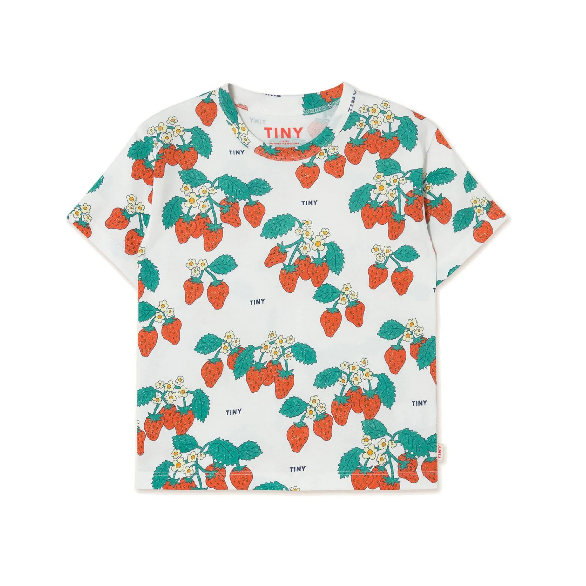 New Pre-Order  Tiny Cottons  Strawberries Tee