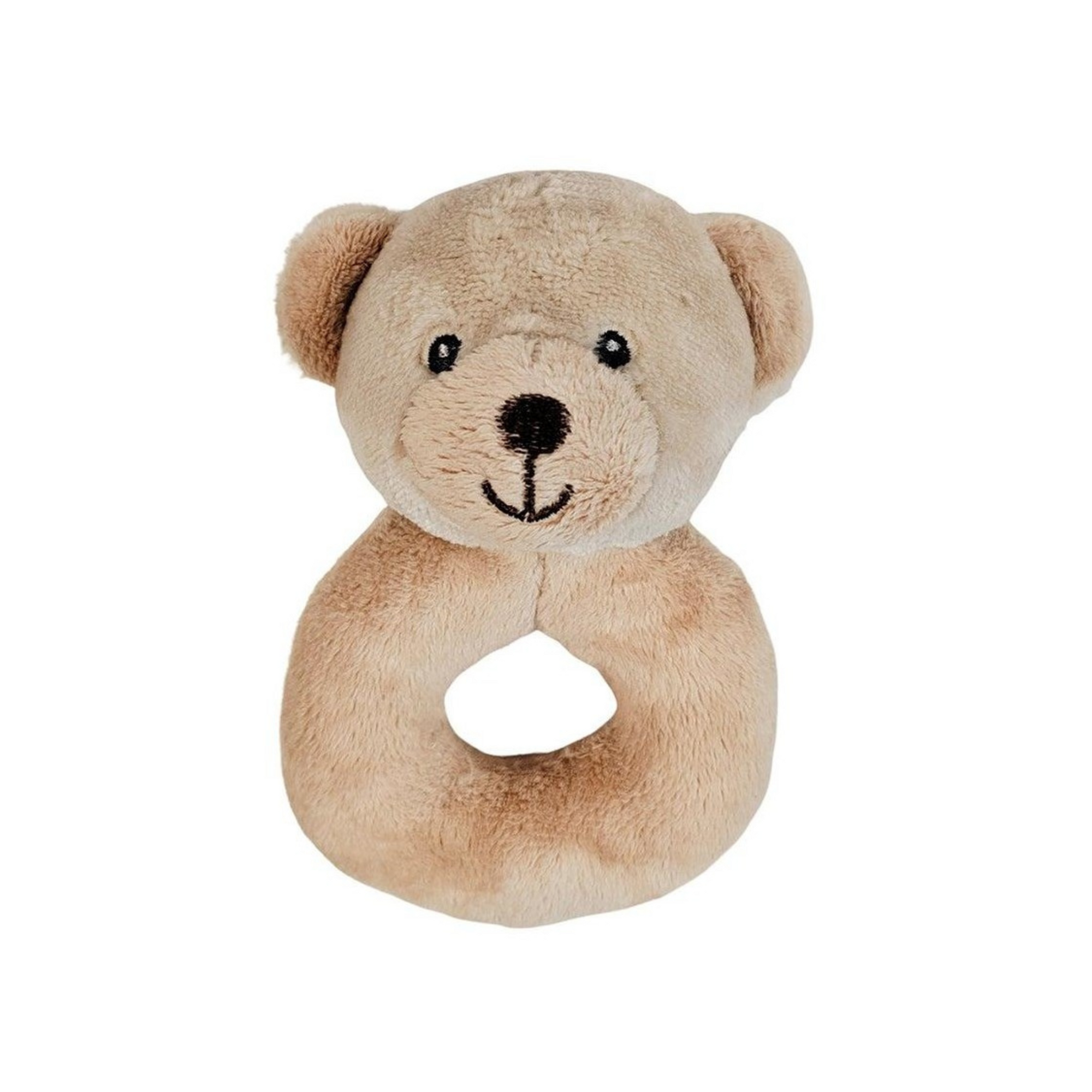 Rattle Bear Beige - 13cm