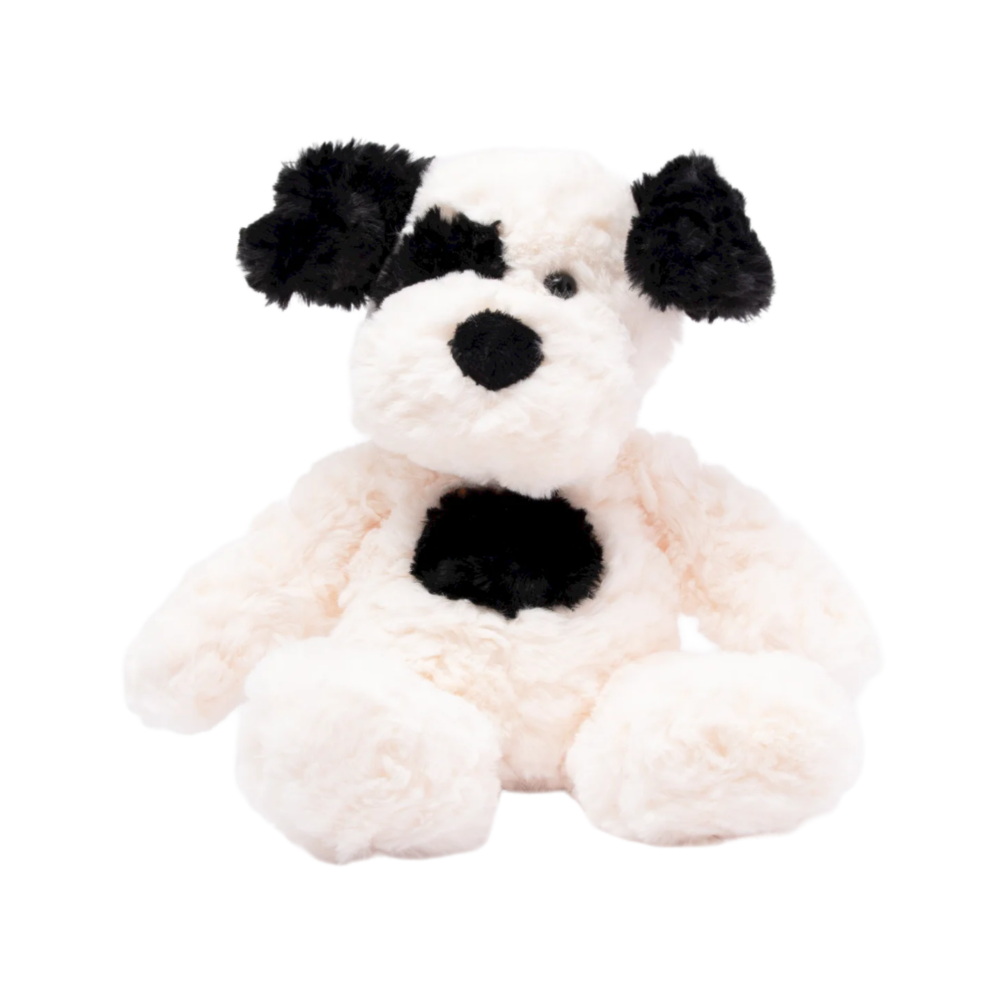 Petite Vous Harry the Black & Cream Dog Plush