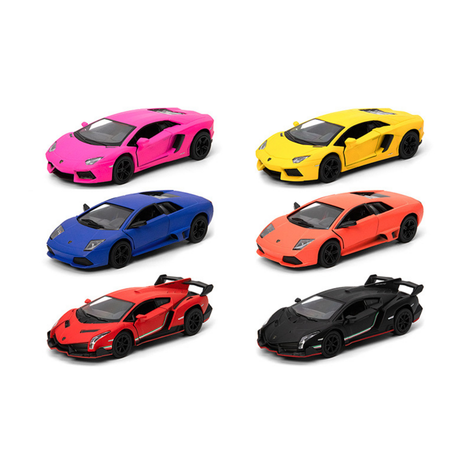 Lamborghini LP Matte Model Car - Assorted Colours