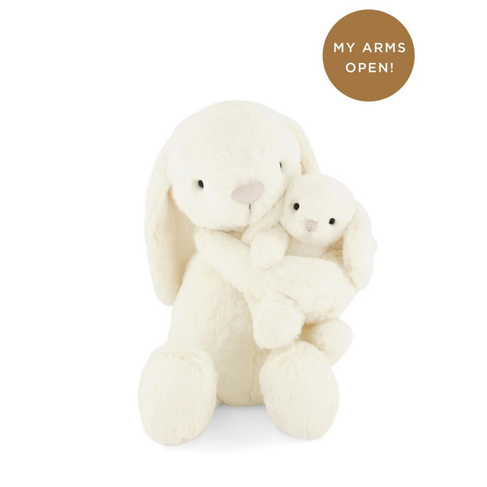 Snuggle Bunnies Frankie the Hugging Bunny - Marshmellow 30cm