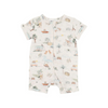Bebe Ivan Short Sleeve Zipsuit