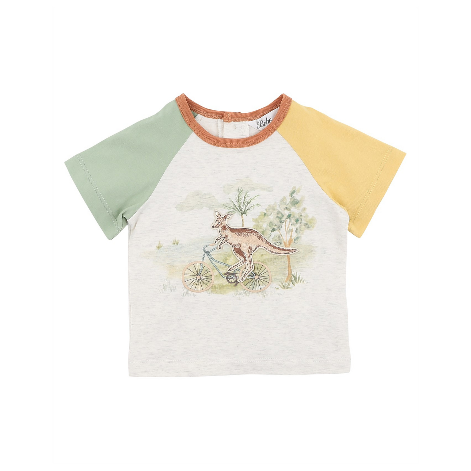 Bebe Ivan Cycling Kangaroo Tee