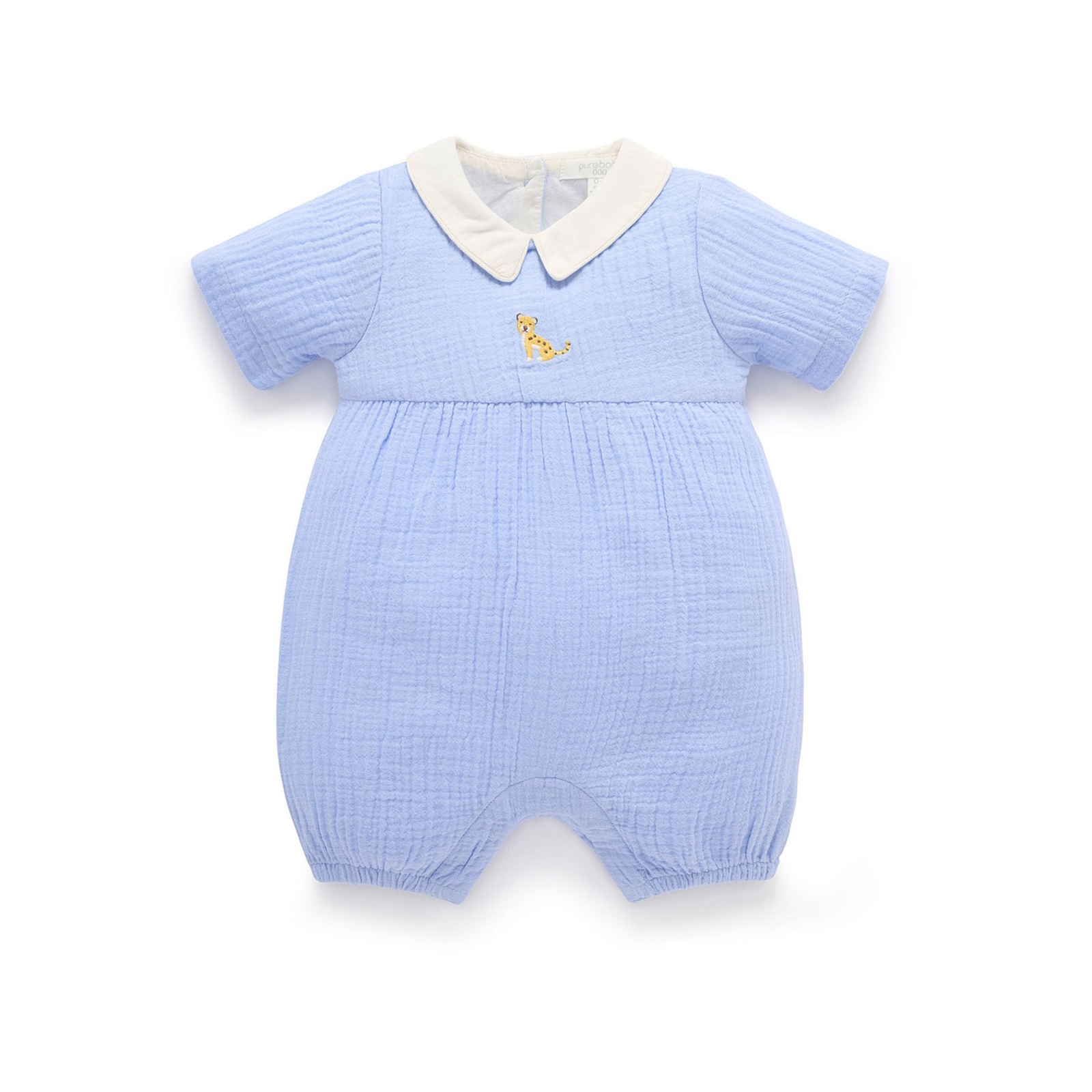 Purebaby Romper with collar
