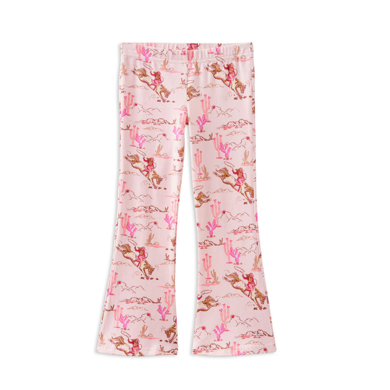 Milky Rowdy Rider Flared Legging - Lotus Pink
