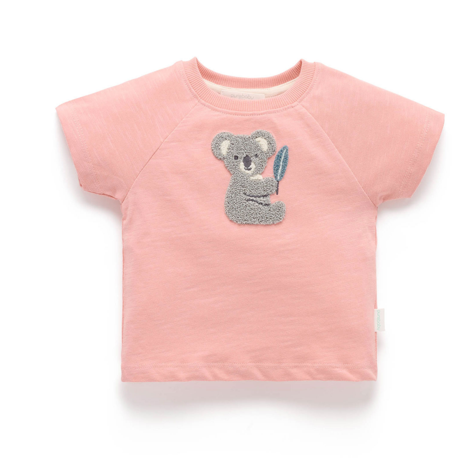 Purebaby Koala Gum Leaf Tee