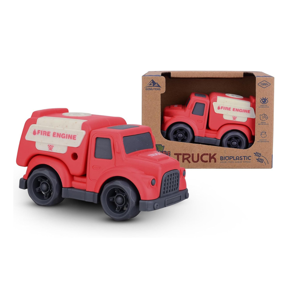 Truck Bioplastic Fire Engine Toy