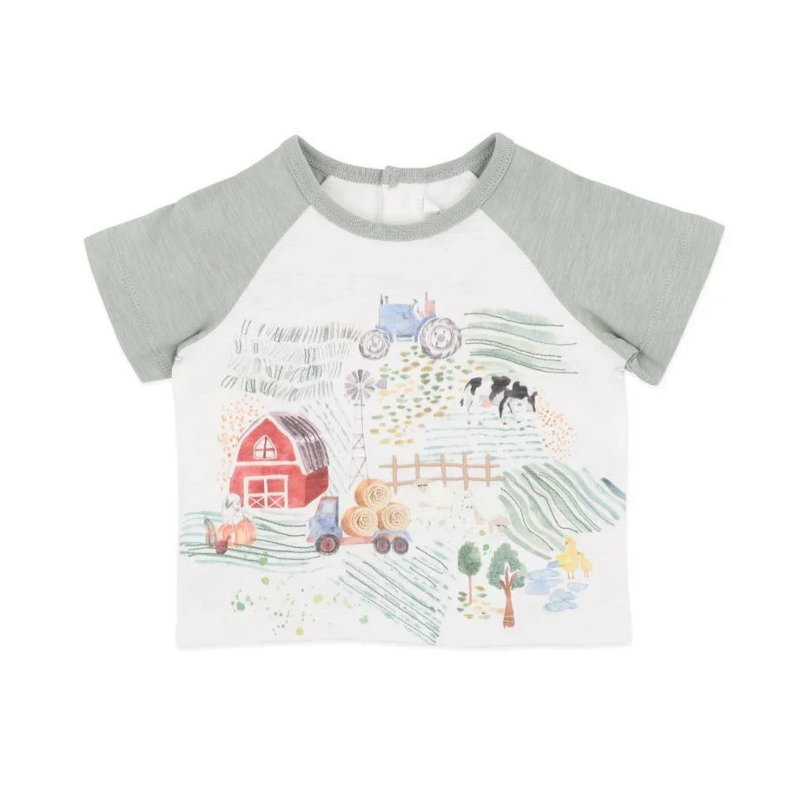 Bebe Clayton Farm Scene Tee