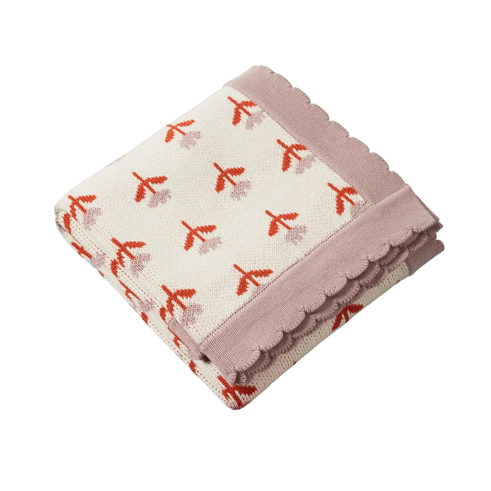Nature Baby Fern Blanket - Fleurette Knit