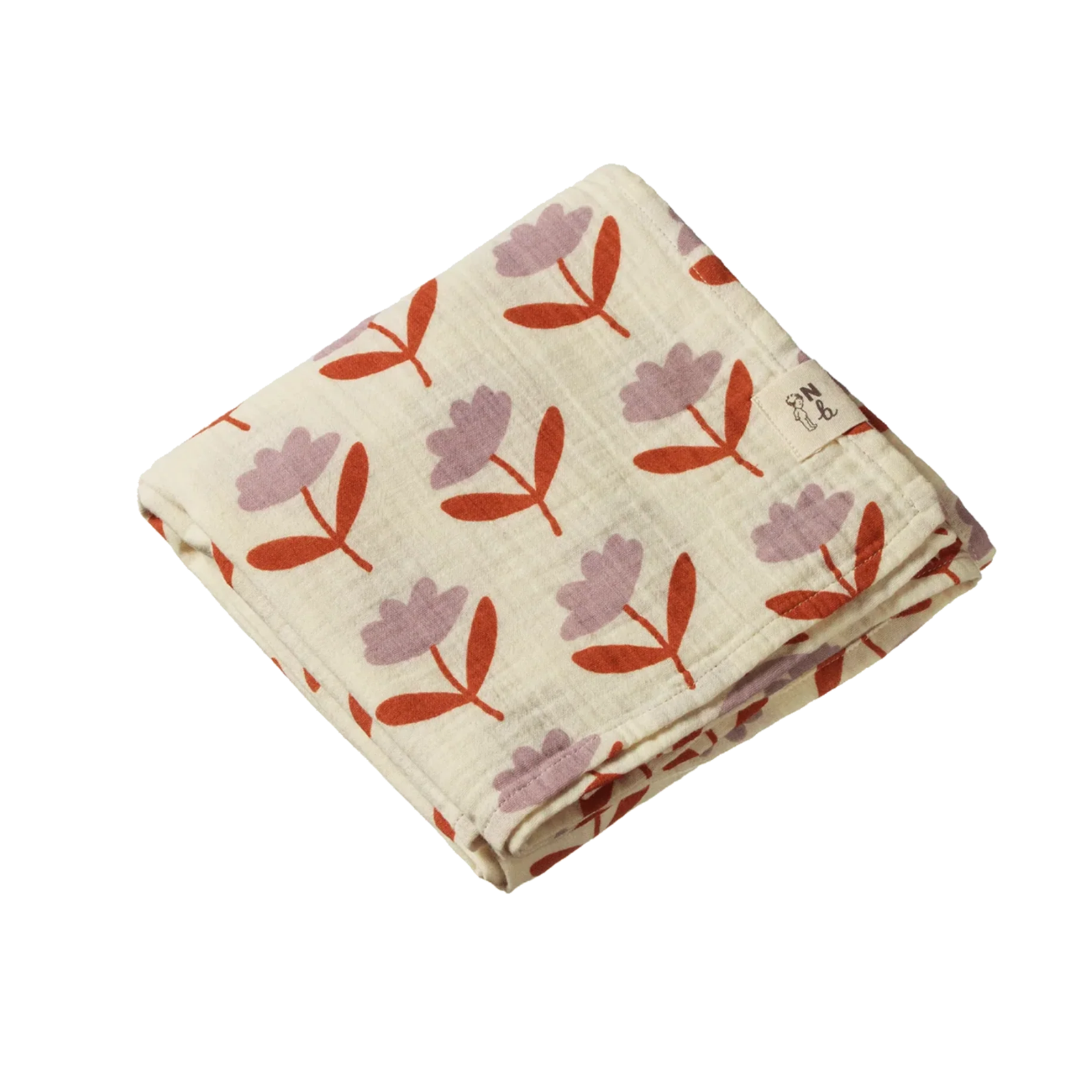 Nature Baby Muslin Wrap  - Fleurette Knit