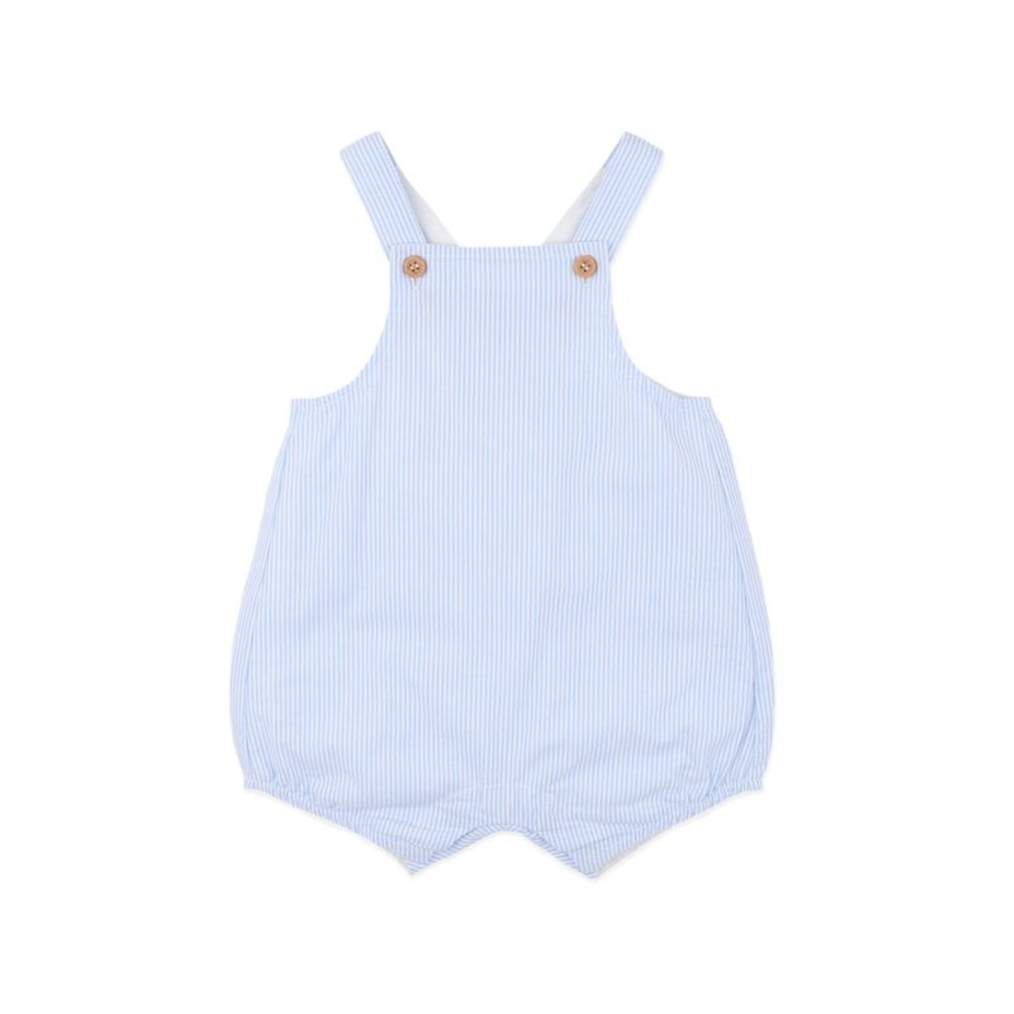 Blue Stripe Evan Overalls
