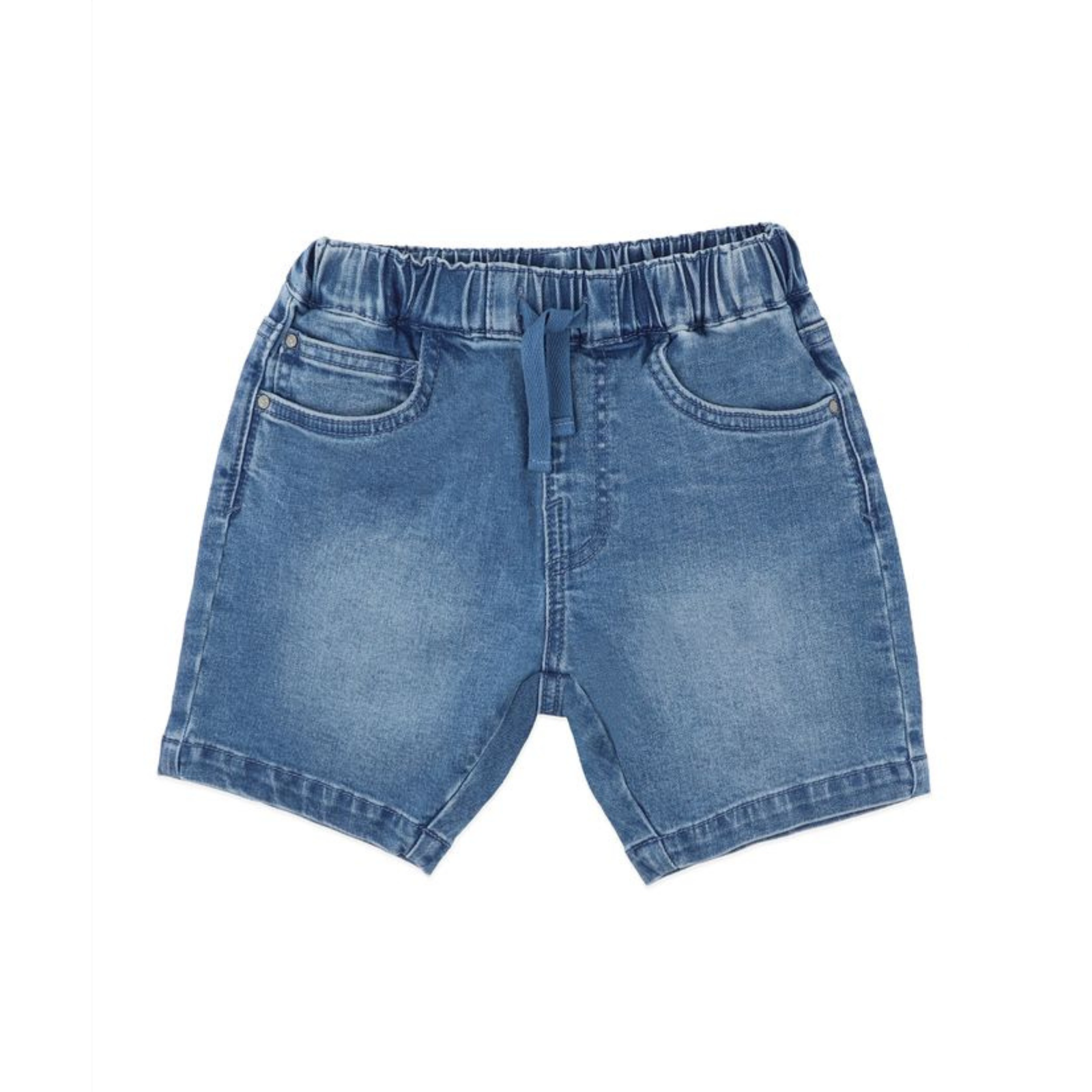 Pull On Denim Shorts Indigo - 1-5Y