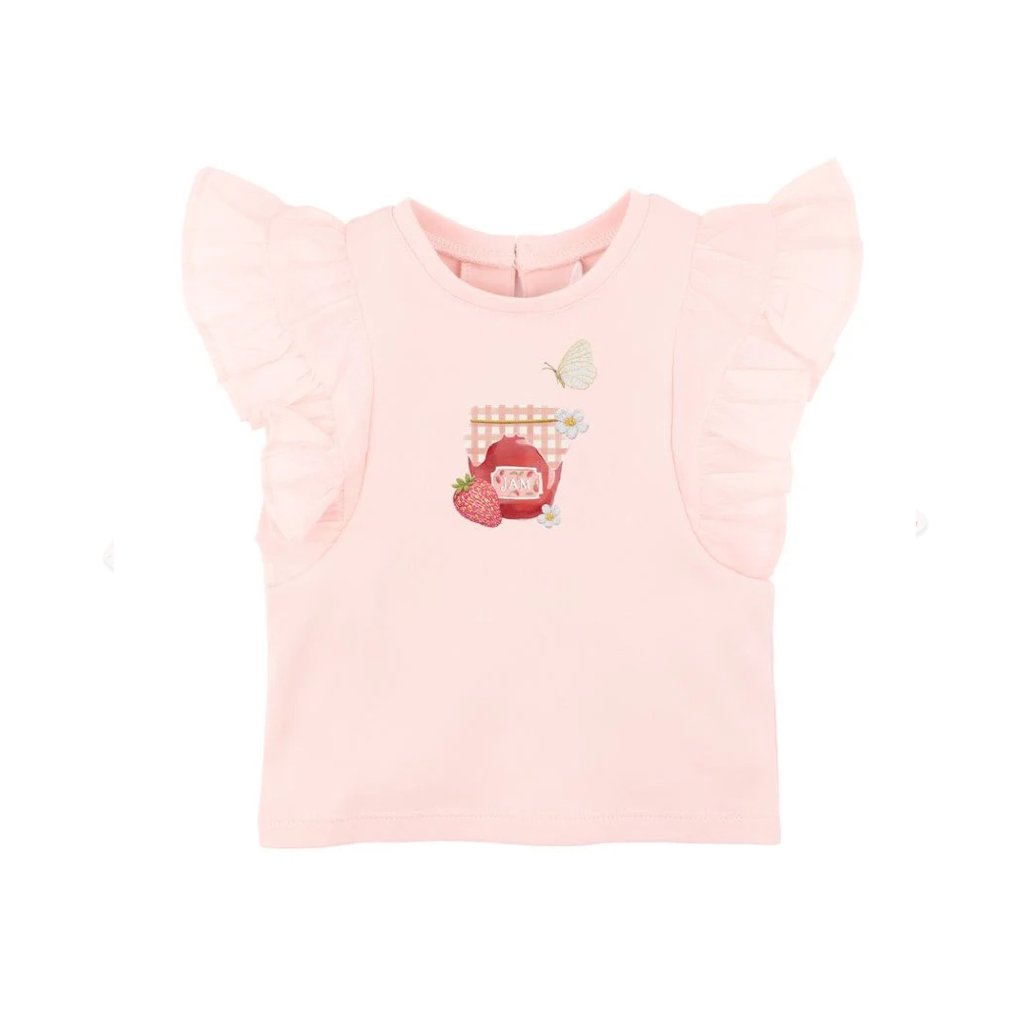Poppy Jam Tee - Crystal Pink