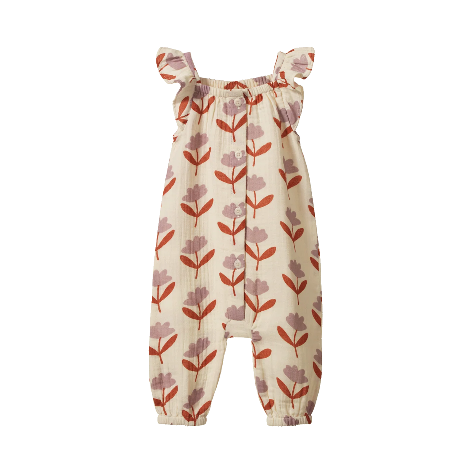 Nature Baby Tilda Suit Muslin - Fleurette Print